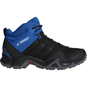 Pánská treková obuv Adidas Terrex AX2R Mid GTX Core Black/Blue Beauty