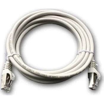 Síťový kabel Datacom 1693 Patch, S/FTP, CAT6A, 3m, šedý