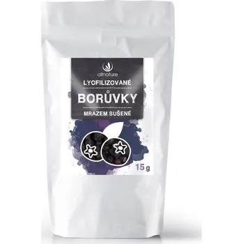 Sušená potravina Allnature borůvka sušená mrazem celá 15 g