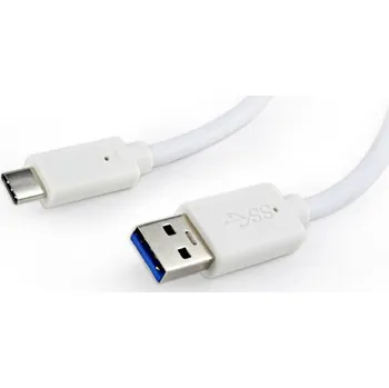 Kabel do PC Gembird CCP-USB3-AMCM-1M-W USB 3.0 to type-C (AM/CM), 1m