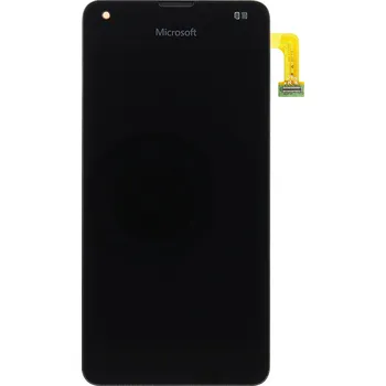 Originální Nokia LCD displej + dotyková deska + přední kryt pro Microsoft Lumia 550 černé
