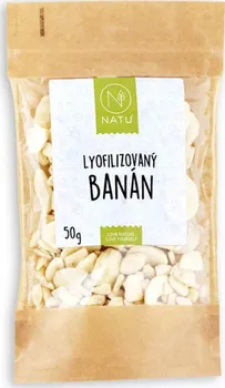 Sušené ovoce Natu Lyofilizovaný banán 50 g