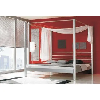 Postel Nábytek ATIKA s.r.o. LARA SILBER 90 x 200 cm stříbrná