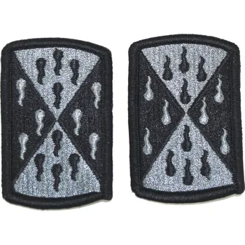 U.S. Nášivka US 464th chemické brigády ACU na suchý zip