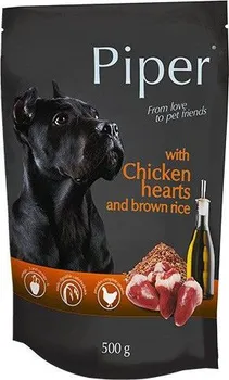 Krmivo pro psa Dolina Noteci Piper with Chicken Hearts and Brown Rice 500 g