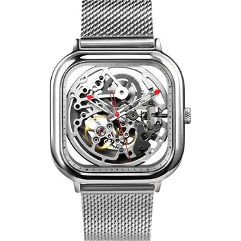 Hodinky Xiaomi Ciga Watch Square Skeleton Silver Moon