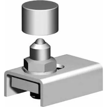 FAC Spodní regul. pant pro kov. bránu k&nbsp;přivaření, pr.40,&nbsp;Zn