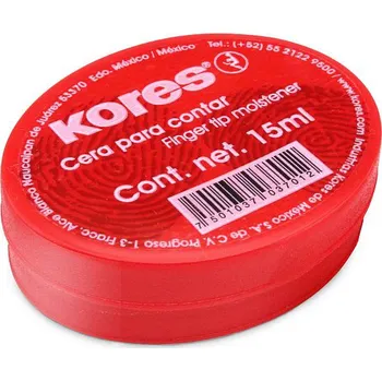 Zvlhčovač prstu Kores - zvlhčovač prstů gelový 15 ml