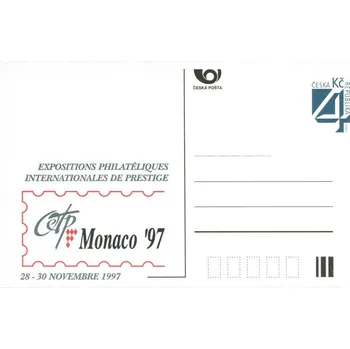 Poštovní známka Česká pošta (1997) CDV 22 ** - P 29 - Monaco