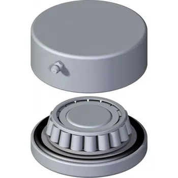 Příslušenství pro plot FAC Spodní pant s kuželík. ložiskem&nbsp;– těžké provedení,&nbsp;Zn