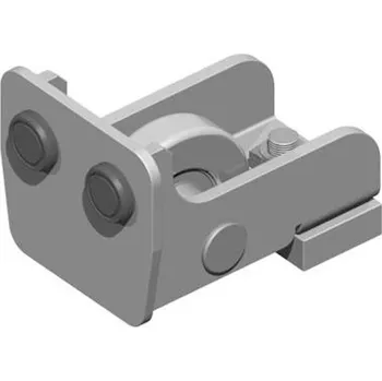 Příslušenství pro plot FAC Dojezdová kladka pro velkou řadu&nbsp;4&nbsp;– 8m, Zn