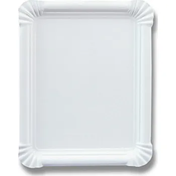 Jednorázové nádobí Papírový Tácek 16x23cm 100ks