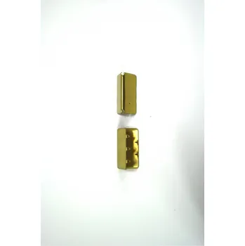 Opasek U.S. Spona koncová na opasek US - chromovaná - zlatá