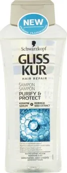 Šampon Gliss Kur Purify & Protect vlasový šampon 400 ml