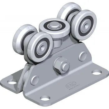 Příslušenství pro plot FAC Vozík&nbsp;– extra malá řada 800 pro průjezd do&nbsp;3,6m, Zn