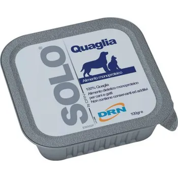 Krmivo pro psa DRN SOLO Quaglia 100% 100 g