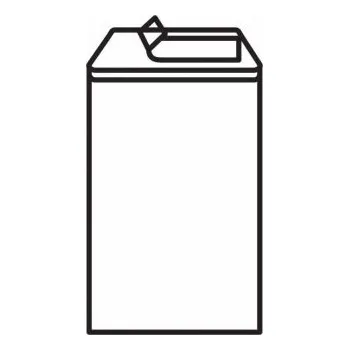 Obálka Taška C5 162 x 229 mm s krycí páskou, balení 500 ks