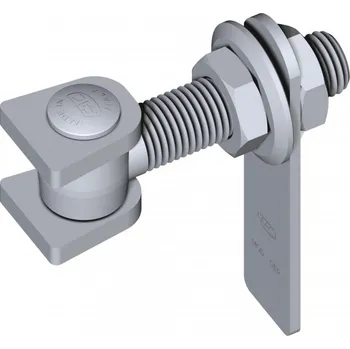 Příslušenství pro plot FAC Regul. pant k přišroubování do ocel. Sloupku, M 20,&nbsp;Zn