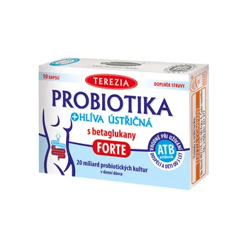 Přírodní produkt Terezia Company Hlíva ústřičná s betaglukany Forte 10 cps.