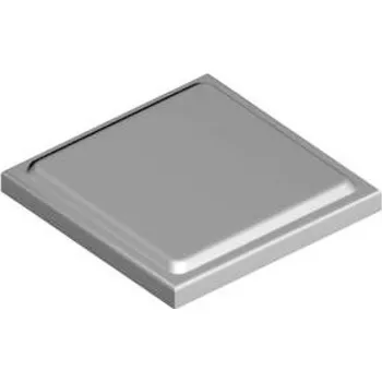 Příslušenství pro plot FAC Víko na sloupek s lemem k přivaření, 40×40,ploché,Zn