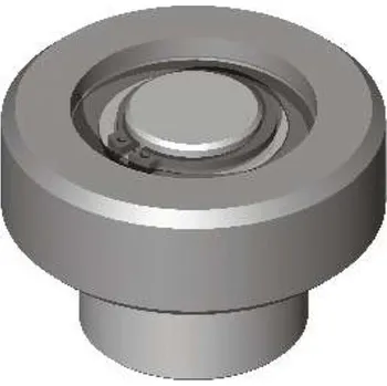 Příslušenství pro plot FAC Horní vodicí kladka s ložiskem, pr.35/pr.25, Zn