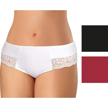 Dámské spodní prádlo Andrie PS219 dámské krajkové kalhotky z elastické bavlny M
