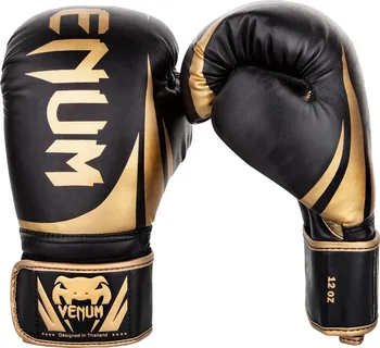 Boxerské rukavice Venum Challenger 2.0 černé/zlaté 10 oz