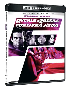 Blu-ray film Blu-ray Rychle a zběsile: Tokijská jízda 4K Ultra HD Blu-ray (2006) 2 disky