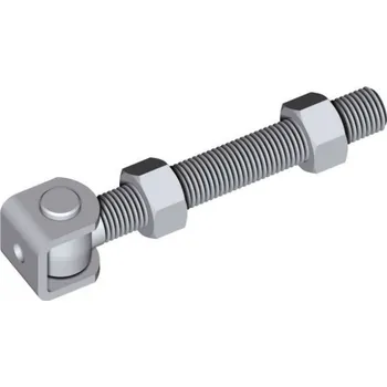 Příslušenství pro plot FAC Pant M 18 s „U“ podpěrou se závitovou tyčí, NEREZ