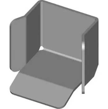 Příslušenství pro plot FAC Dojezdová kapsa pro extra velkou řadu&nbsp;6&nbsp;– 12m, Zn