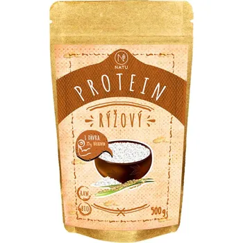 Protein Recenze Natu Rýžový protein Bio 500 g