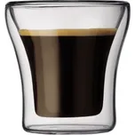 BODUM ASSAM Sklenice dvoustěnná 0,1 l, set 2 ks 4554-10
