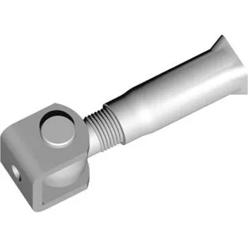 Příslušenství pro plot FAC Pant s „U“podpěr. k&nbsp;přivaření s&nbsp;vložkou do zdiva, M18&nbsp;–&nbsp;Zn