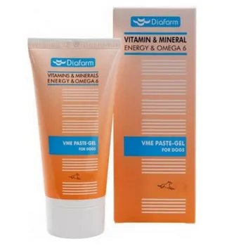 Diafarm Vitamin&Mineral Energy Gel + Omega 6 & Taurin for Dog 100 g