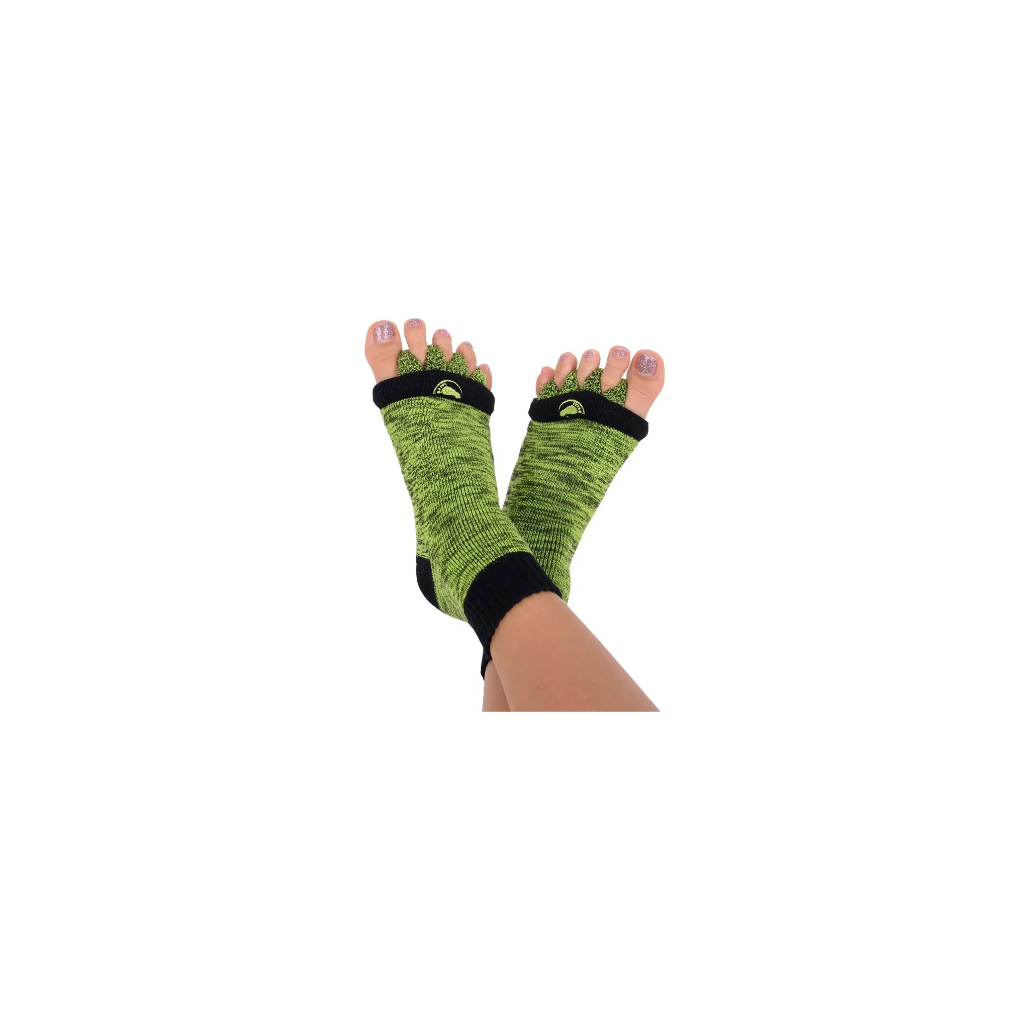 Fotografie 1 -  Happy Feet Adjustační ponožky Green S (35 - 38)