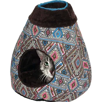 Pelíšek pro kočky Nero 40 x 35 x 40 cm