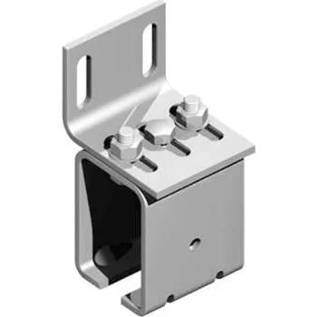 FAC Stavitelný držák profilu P.RF45, kotvení na zeď, Zn