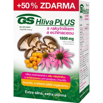 Přírodní produkt GS Hlíva Plus 60 + 30 tbl.
