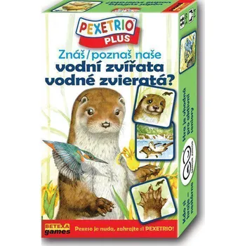 Desková hra Betexa Pexetrio Znáš vodní zvířata?