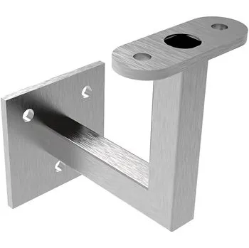 Držák madla na zeď AISI304, 40x40x2/M8mm