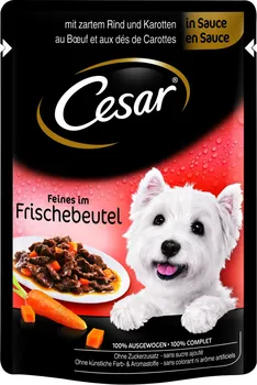 Krmivo pro psa Cesar kapsička jemné hovězí se zeleninou 100 g