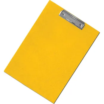 CAESAR Senator - podložka psací A4 s klipem, žlutá