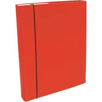 Archivační box CAESAR Imperator - box na spisy A4 PP 3 cm, červený