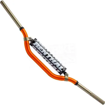 Řídítka Řidítka RENTHAL TWINWALL 997 MCGRATH / SHORT ORANŽOVÉ (Motokrosové řidítka )