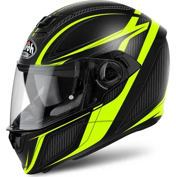 Helma na motorku Airoh Storm Sharpen černá/žlutá