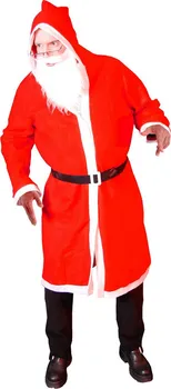Karnevalový kostým Arpex plášť Santa s kapucí