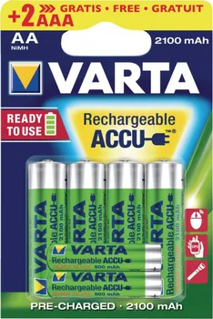 Článková baterie Varta VARTA-567R2USO 2x AAA 4x AA