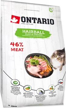 Krmivo pro kočku Ontario Cat Hairball