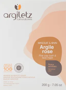 Pleťová maska Argiletz Jíl růžový ultra ventilovaný 200 g