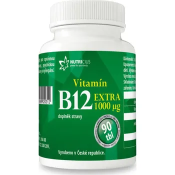 Nutricius Vitamín B12 Extra 1000 mcg